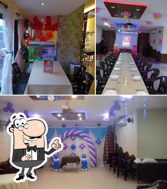 The interior of Fun N Food Pure Veg Restaurant N Party Hall