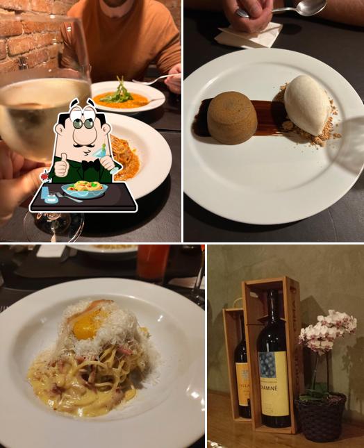 Comida em Guanciale Restaurante