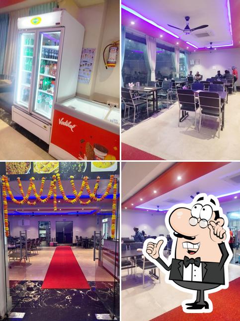 The interior of Luck Family Restaurant - Biryani Center In Amleshwar Family Dhaba in Raipur Restaurant in Amleshwar