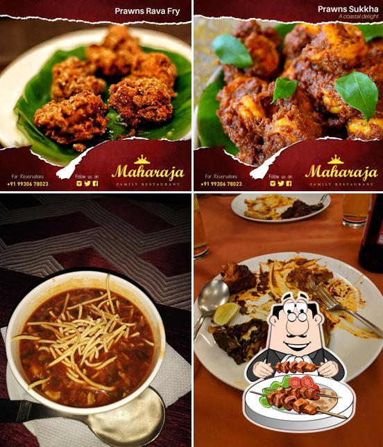 Meals at Maharaja Family Restaurant