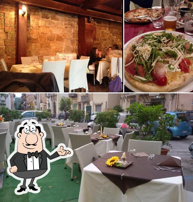 La interni e birra del ristorante