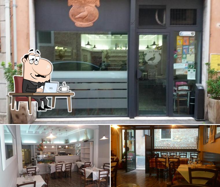 Dai un'occhiata agli interni di Oca Bianca da Ugo - Trattoria