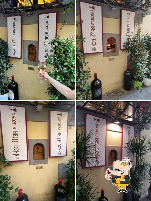 È gradevole godersi un bicchiere di vino a Buchetta del Vino