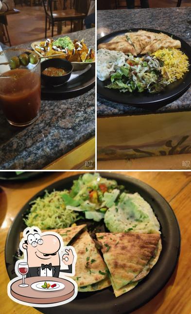 Meals at El Patron bar & cafe