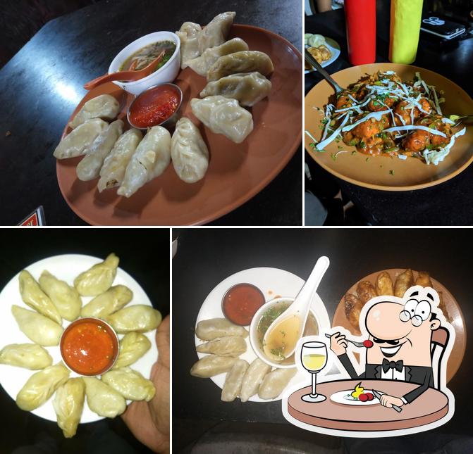 Bikas Chicken 65 and Momos
