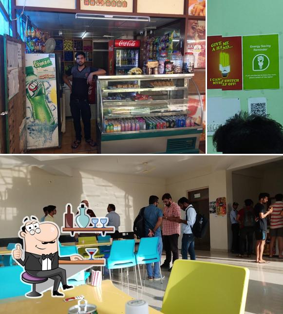 The interior of Cafeteria - IIT Ropar