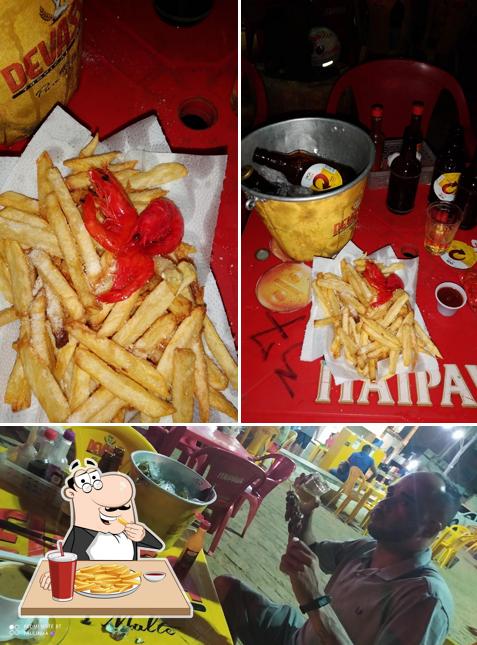 Batata frita em Espetinho do Vale
