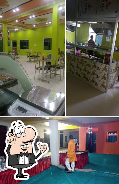 The interior of KAMALA HOTEL & RESTAURANT