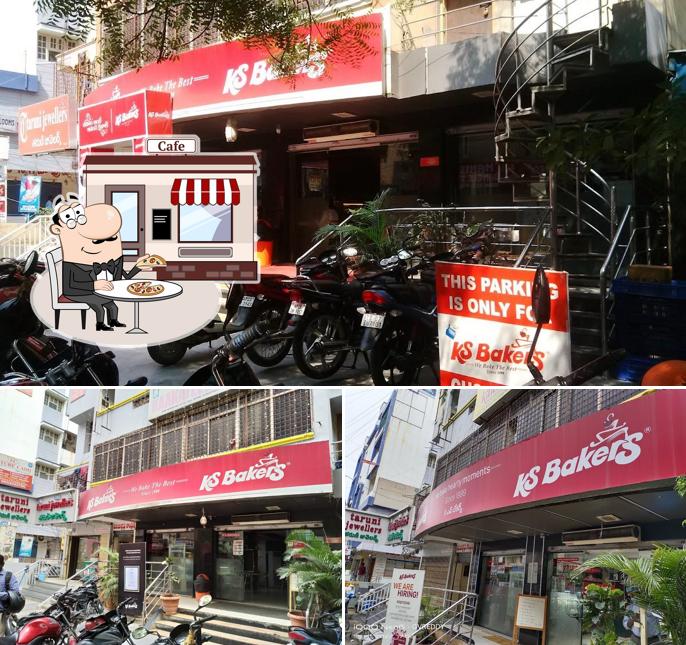 Enjoy the view outside KS Bakers