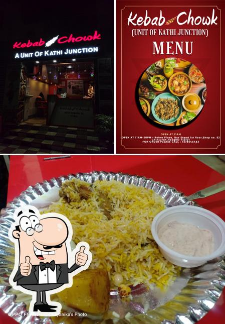Look at this photo of Kebab Chowk (Unit of Kathi Junction)
