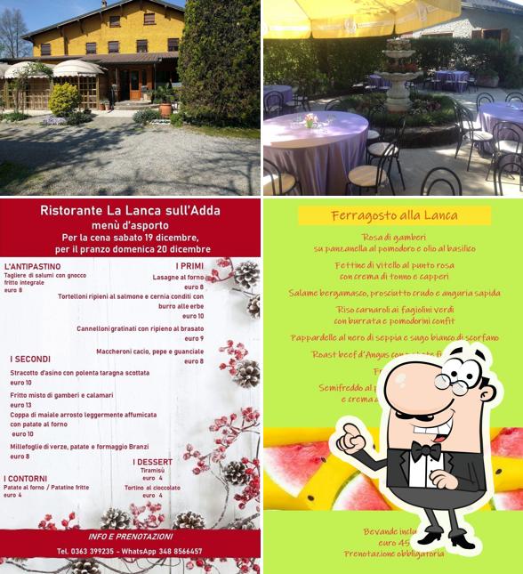 Gli esterni di La Lanca sull'Adda