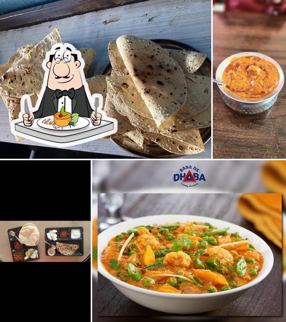 Butter chicken at Marwar da dhaba