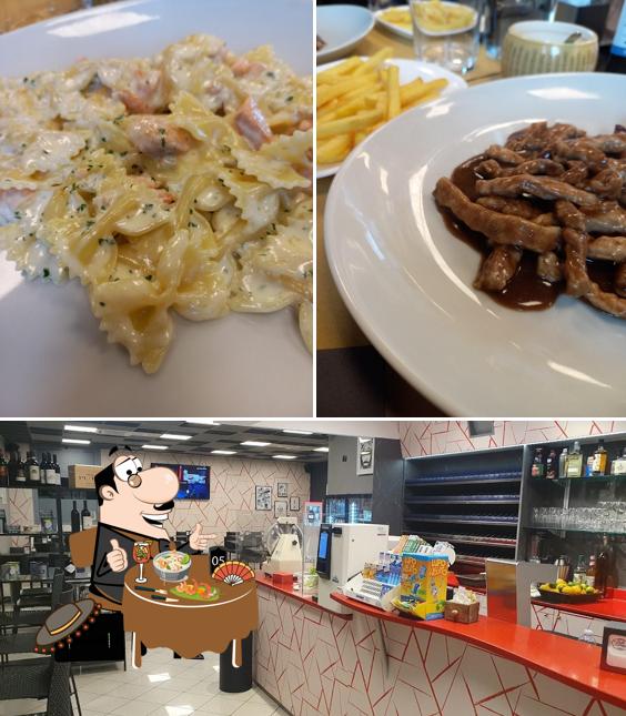 La foto di cibo e bancone da bar da Pepina caffè & cucina