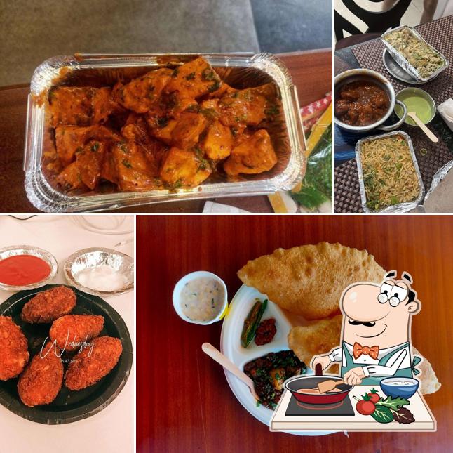 Chicken curry at Shahi Chole Bhature