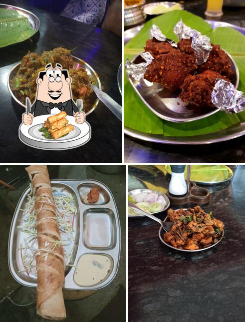 Spring rolls at Srinivasa family restaurant