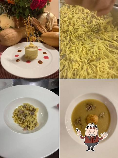 Cibo al Ristorante Antica Trattoria al Bosco