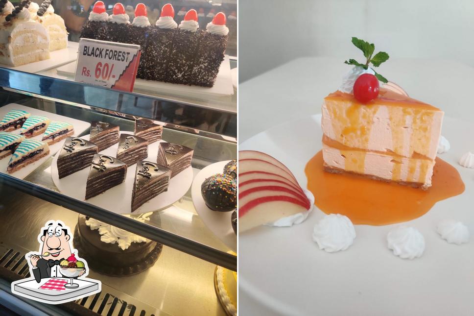 Enjoy one of the sweet dishes