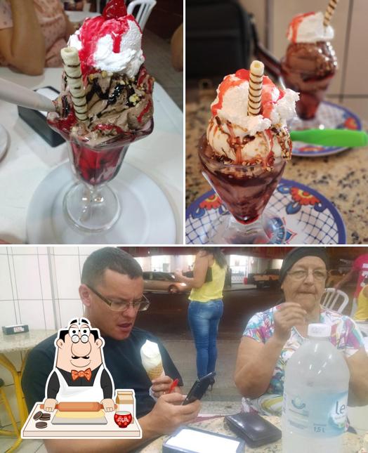 Desfrute de uma das sobremesas