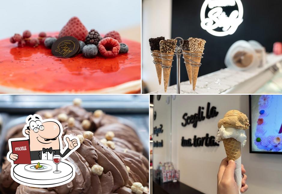 Platti al Gelateria Stefy