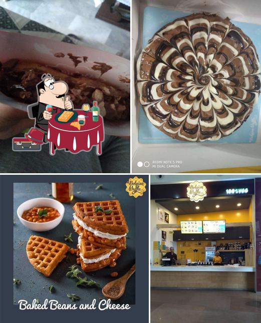 Waffles at The Belgian Waffle Co