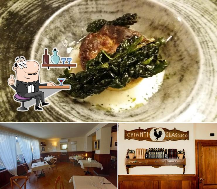 Gli interni di Antica Fonte Taverna Fiesolana