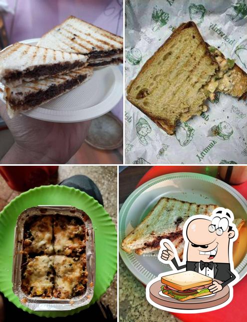 Pick a sandwich at BROCCOLI CAFE