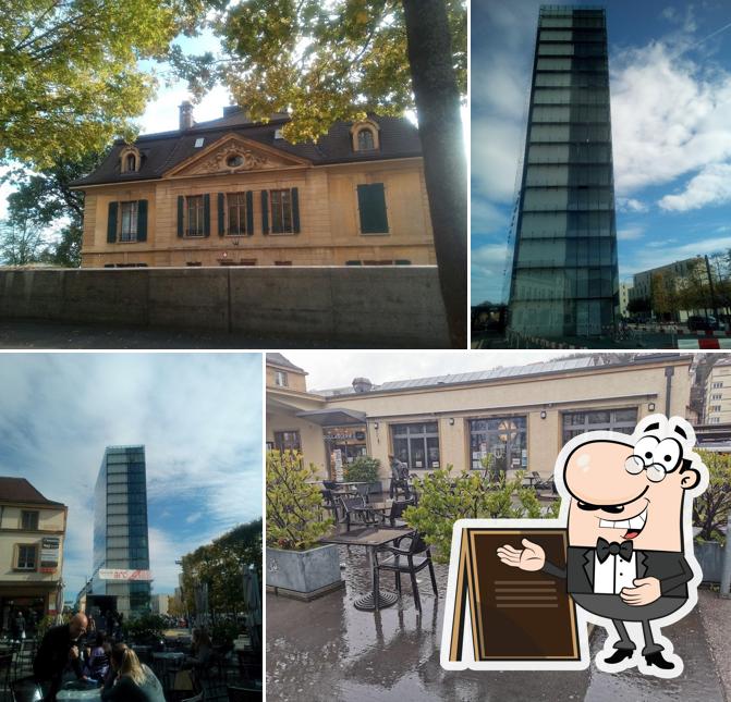 Goditi la vista dagli esterni di Glob