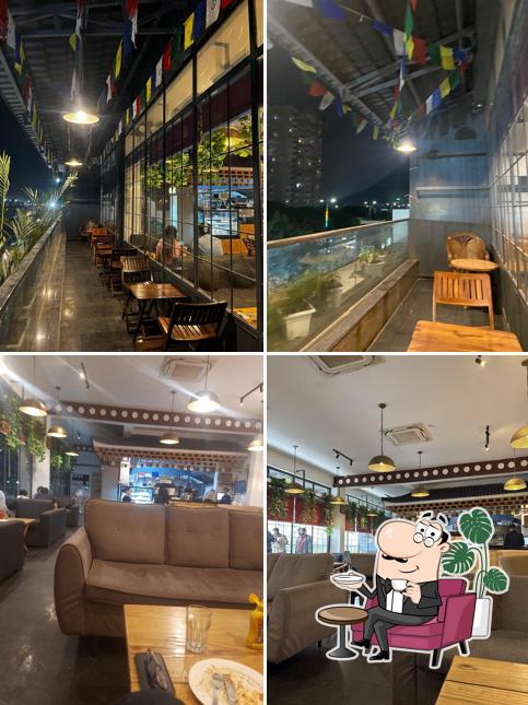 The interior of Himalayan Coffee House