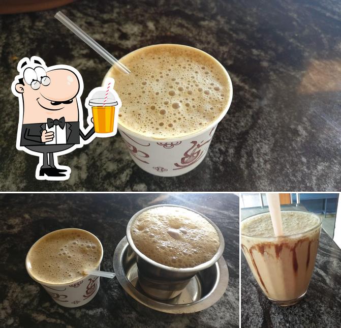 Enjoy a beverage at Kannan Jubilee Coffee Company