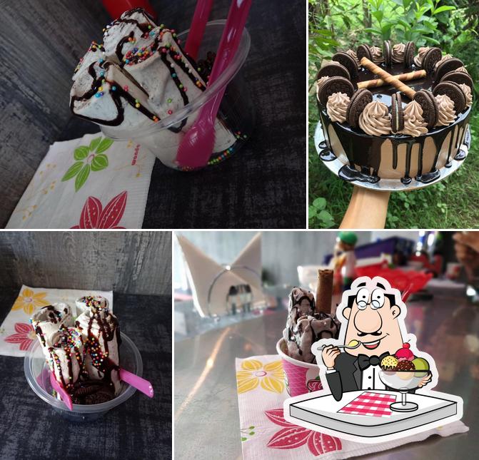 Ziggy Café serves a range of sweet dishes