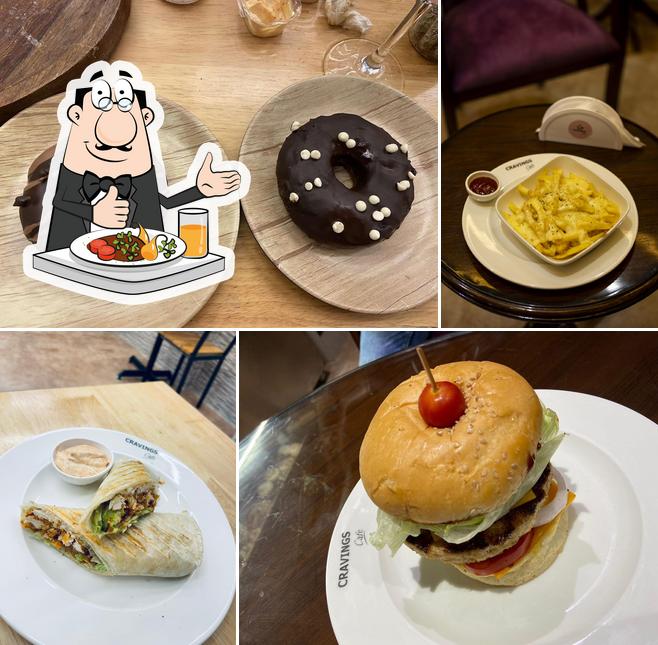 Meals at Cravings Cafe