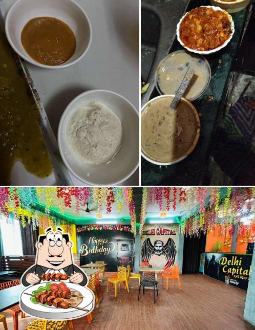 The photo of Delhi Capital Family Restaurant’s food and interior