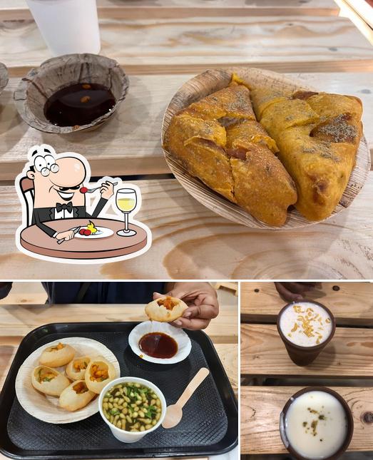 The restaurant's food and beverage