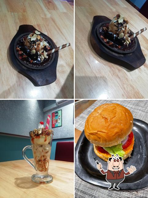 Brownies at Let’s scoop Icecream cafe