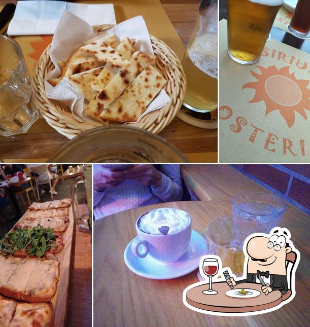 Platti al Osteria Pub Sirius