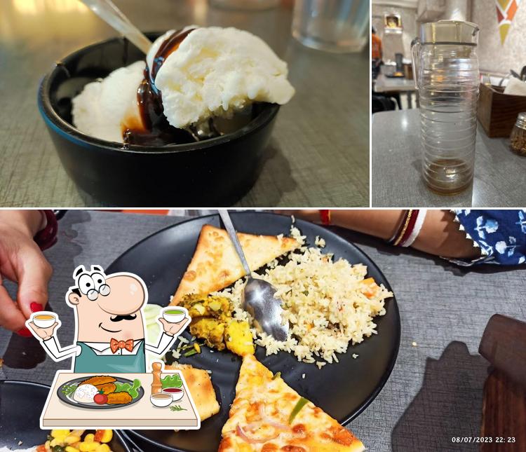 Among different things one can find food and beverage at Pizzaporium