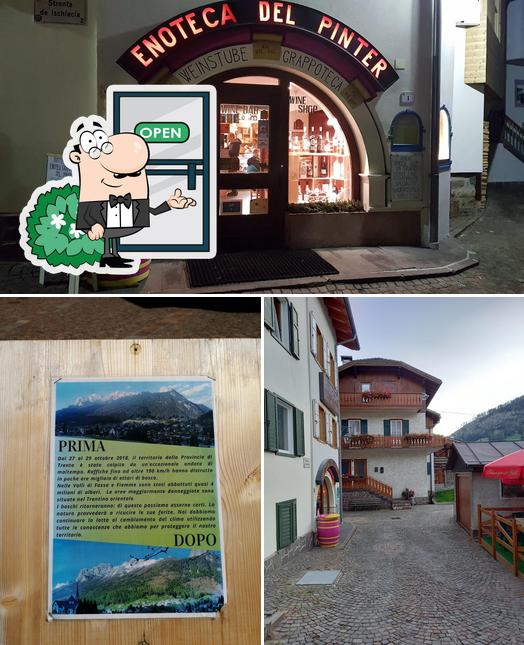 Gli esterni di Enoteca Del Pinter Vinarius