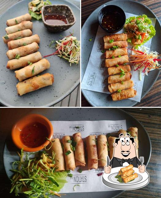 Spring rolls at Gin & Juliet CP
