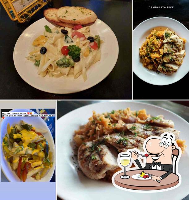 Meals at Cafe Amigos