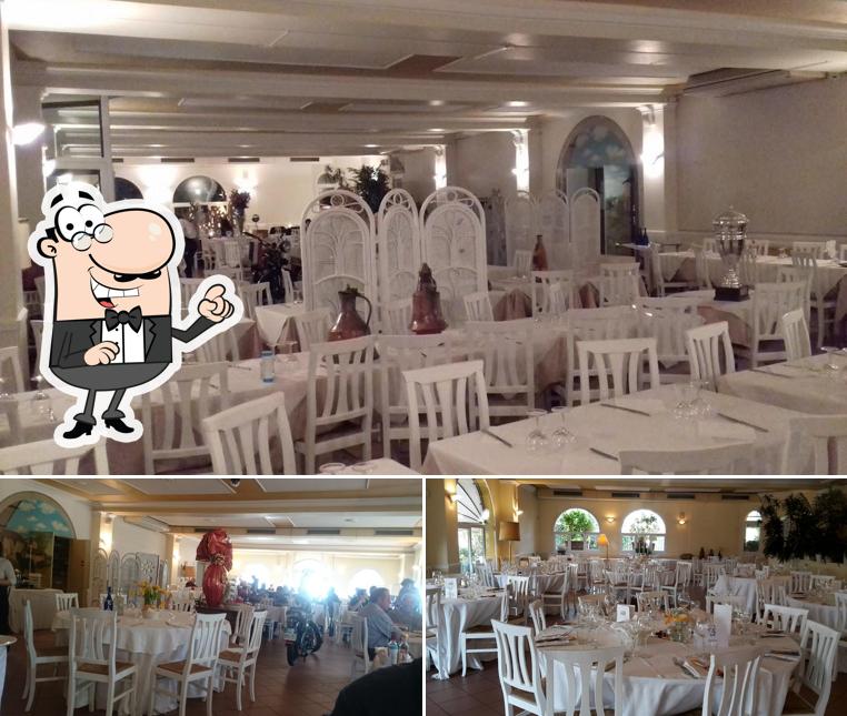 Gli interni di Cascina Bianca