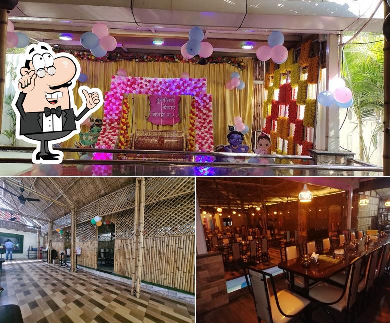 The restaurant's interior and birthday