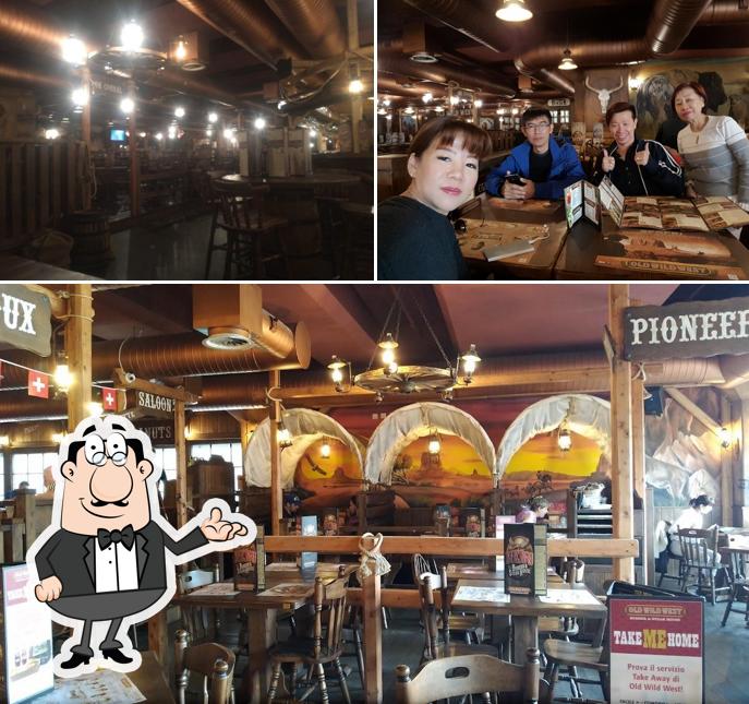 Gli interni di Old Wild West