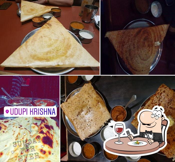 Meals at Udupi Krishna Restaurant Meals at Udupi Krishna Restaurant