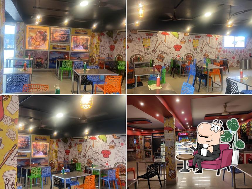 The interior of Balaji family restaurant