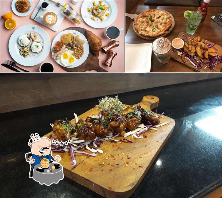 Take a look at the picture showing food and beverage at Caffe Ritazza