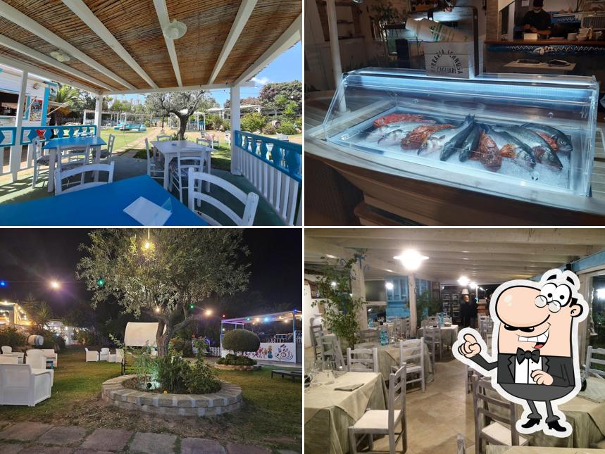 Gli interni di Crar'e Luna - Ristorante a Chia