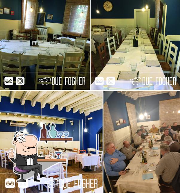 Gli interni di Due Fogher
