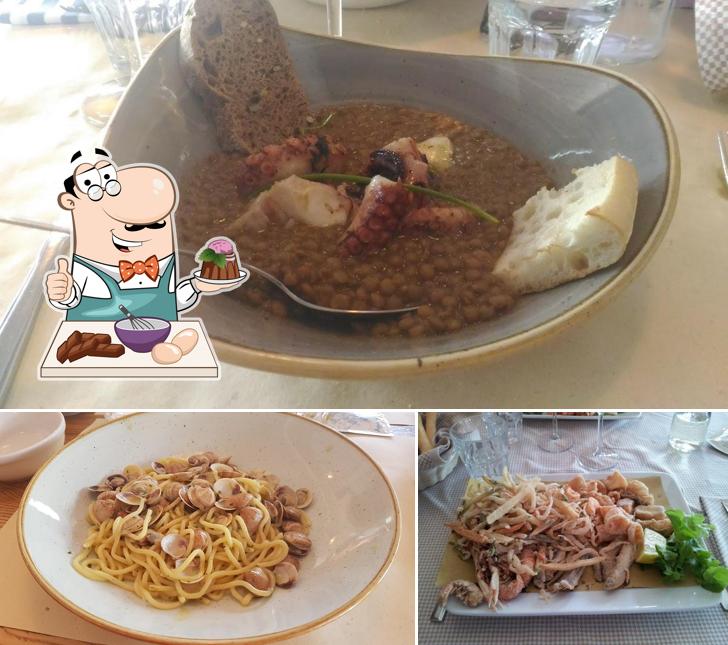 Gambero Rozzo serve un'ampia selezione di dessert