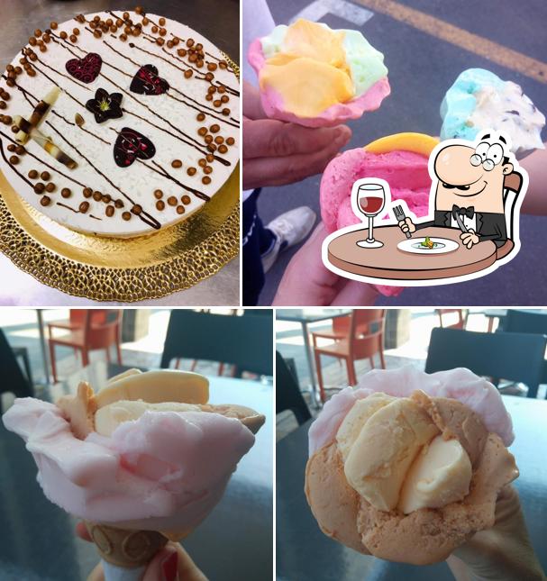 Cibo al Gelateria Punto G