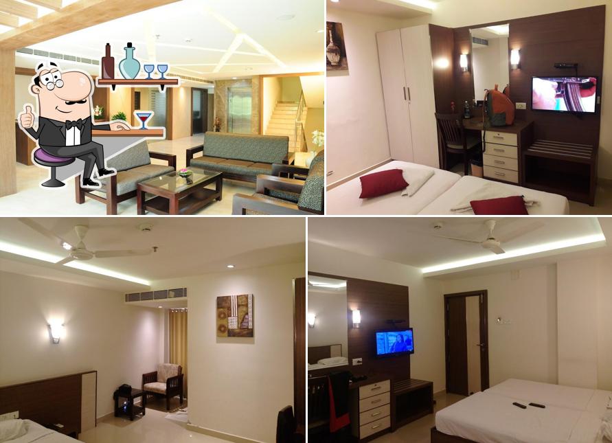 The interior of Hotel South Regency